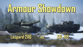 SQUAD  ZBL08 vs Leopard 2A6 ft Coyote [upl. by Litsyrk]