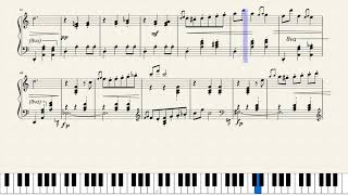 Grieg Peer Gynt Suite No 1 Op 46 III Anitras Dance Piano Arr Piano Tutorial  Sheets [upl. by Herr]