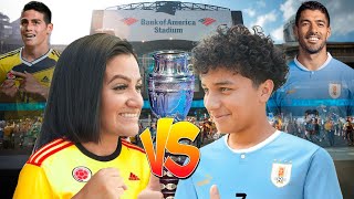 COLOMBIA VS URUGUAY  SEMIFINAL DE LA COPA AMERICA ⚽ [upl. by Erhard496]