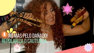 Tratamiento de CABELLO CON LA REPOLARIZACION CAPILAR🌟C [upl. by Anayaran509]