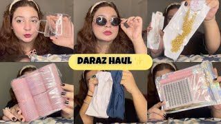 Daraz shopping haul 2024  links in description👇🏻 Nayab Gull’s Official 🐼 [upl. by Odeen]