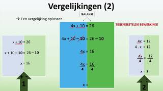 Vergelijkingen 2 [upl. by Salisbarry984]