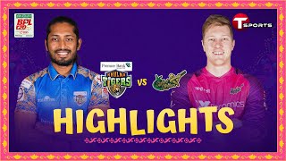 Highlights  Sylhet Strikers vs Khulna Tigers  Match 25  BPL 2024  T Sports [upl. by Sherrie]