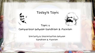 Comparative Analysis of Gandhism amp Marxism BA LLB II Semester Dr Lata [upl. by Cointon845]