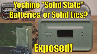 Yoshino Solid State Battery Power Station Test and Teardown [upl. by Yekcim246]