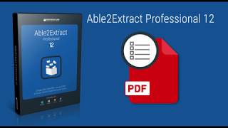 Able2Extract Professional 12 AllInOne PDF Tool with Form Filler amp Editor Bates Numbering amp More [upl. by Gnok652]