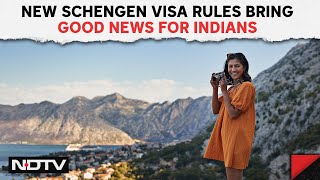 Schengen Visa For Indians  New Schengen Visa Rules Bring Good News For Indians [upl. by Japha]