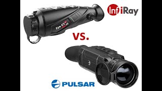 Infiray Xeye E3 Max V2 vs Pulsar Helion XQ 38 F  Wärmebildkameras im Vergleich [upl. by Karsten272]