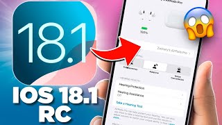 SAIU 🚨 iOS 181 RC  As NOVIDADES FINAIS e a DATA LIBERADA [upl. by Fayette]