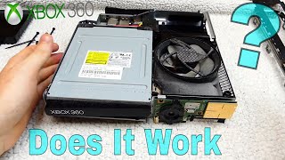 DOES IT WORK Cleaning the XBOX 360 SLIM I Game Inside [upl. by Idnek]