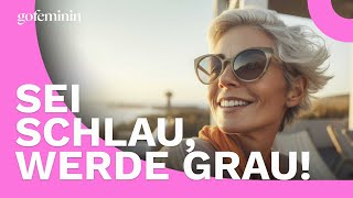 Graue Haare rauswachsen lassen So klappts [upl. by Naj]