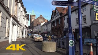 Abergavenny Walk Town Centre【4K】 [upl. by Margaux]