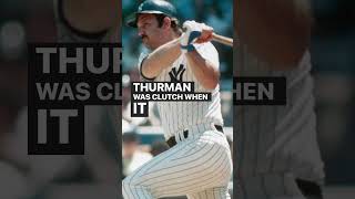 Thurman Munson should be in the Hall of Fame baseballhalloffame baseballfans [upl. by Donnie]