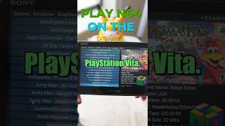 Play N64 on your PS Vita in 60 Seconds [upl. by Nelhsa]