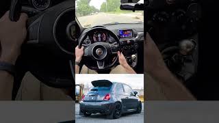 Fiat 500 Abarth POV Pull [upl. by Anceline]