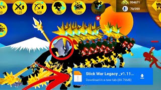 stick war legacy new legendary giant skin mod 💯 working mod [upl. by Alabaster]