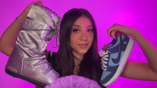 ASMR My Shoe Game Is Better Than Yours 🤭 [upl. by Cohbert689]