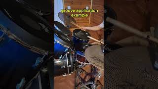 Drum rudiments application paraparadiddle drums drumtutorial drumsandlessons rtomblackhole [upl. by Ikir]