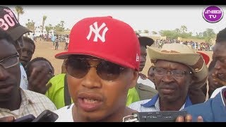 El Hadji Diouf régale à linauguration du stade de Fandene [upl. by Dara]