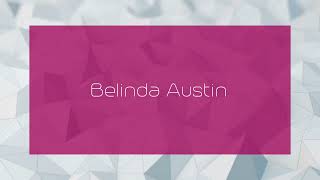 Belinda Austin  appearance [upl. by Seroka936]