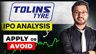 Tolins Tyres IPO review  Latest GMP  Apply or avoid  Vibhor Varshney [upl. by Auoz]