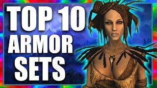 Top 10 Armor Sets in Skyrim Special Edition [upl. by Manvil]