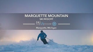 Marquette Mountain  Ski Pure Michigan [upl. by Ymma]