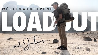 Wüstenwanderung in Jordanien Was ich mitnehme  Ausrüstung und Packliste [upl. by Allina]