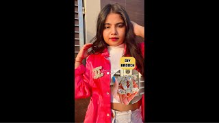 DIY rihana chanel brooch😱diy shorts youtubeshorts brooch itspriyanjalisingh [upl. by Nivej961]