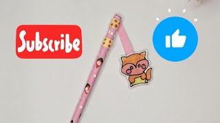 Watch full video Diy Stylish Paper pen diy cartoon papercraft art artandcraft craft 3dpen [upl. by Emmy]