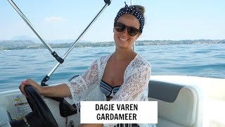 DAGJE VAREN GARDAMEER  VLOG 38  Lieke Biemans [upl. by Atalanti990]