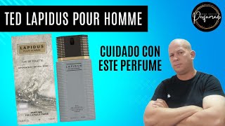 Ted Lapidus Pour Homme  Cuidado con este Perfume [upl. by Cissej]