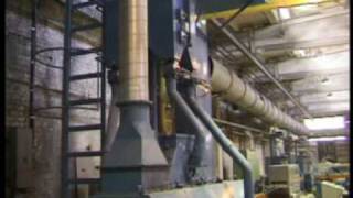 Rolled steel wire cleaning and stretching line [upl. by Ailadi]