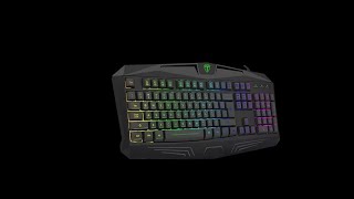 TECLADO GAMER TDAGGER TANKER [upl. by Eiramassenav]