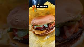 Whataburger for the first time🍔🔥 burger whataburger food capcut foodinsider burgerandfries [upl. by Ainna]