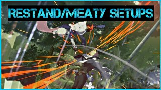 MILLIA RAGE RestandMeaty Setups After 6D Universal Grab In Guilty Gear Strive 【ミリア＝レイジ】 [upl. by Eynttirb239]