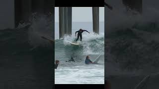 Huntington Beach CA Surf 92124 am Part 2  Video Shorts surfing surf [upl. by Gravante671]