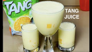 Tang Juice ഇങ്ങനെയും ഉണ്ടാക്കാം  ചൂടിന് കുളിർമയേകാൻ ടാങ് കൊണ്ട് അടിപൊളി ജ്യൂസ് Kannur Kitchen [upl. by Ahsitel]