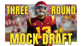 3 ROUND 2024 NFL Mock Draft WITH TRADES  Post Combine 2024 NFL Mock Draft [upl. by Miehar]