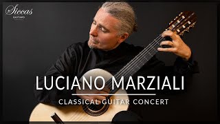 LUCIANO MARZIALI  Classical Guitar Concert  Terzi amp Roncalli  Siccas Guitars [upl. by Clyve323]