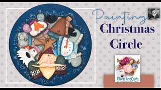 CHRISTMAS CIRCLE Painting and talking to entertain you [upl. by Ivatts]