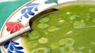 Recetas comida vegetariana Sopa fácil de arvejas [upl. by Eniamzaj]