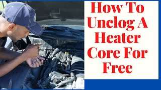 How to bleed air from a ford f150 cooling system heater core [upl. by Tioneb]