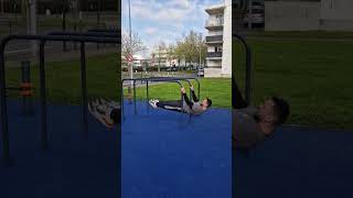 streetworkout calisthenics frontlever fitness sports viralvideo viralshorts shorts [upl. by Nylicaj516]