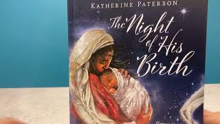 The Night of His Birth by Katherine Paterson and Illustrated by Lisa Aisato [upl. by Nnahoj]