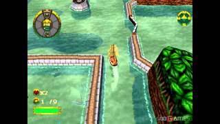 Overboard  Gameplay PSX PS One HD 720P Playstation classics [upl. by Anuahsat]