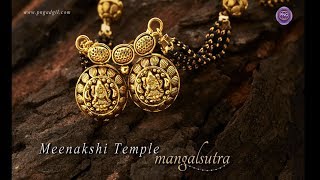 Temple Mangalsutra  Traditional Mangalsutra  PNG Online Store [upl. by Killion]