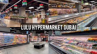 LULU HYPERMARKET DUBAI 2022  4K  GROCERY SHOPPING 🛍 [upl. by Akeme]