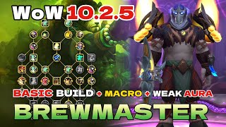 EASY MODE Brewmaster Monk Guide for WoW 1025 Updated [upl. by Almena]