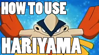 How To Use Hariyama Hariyama Strategy Guide ORAS  XY [upl. by Nanette]